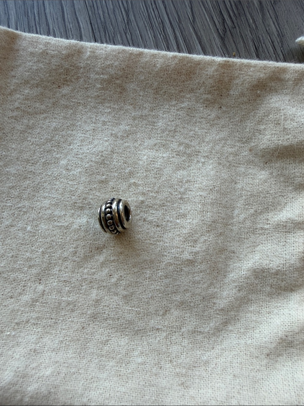 Pandora Sterling silver beaded charm
